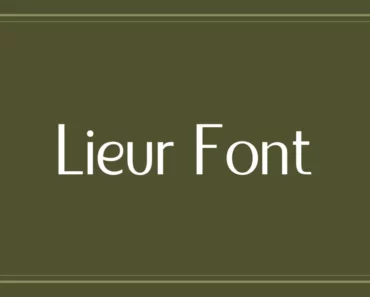 Lieur Font