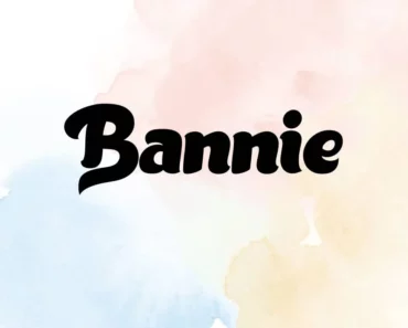 Bannie Font