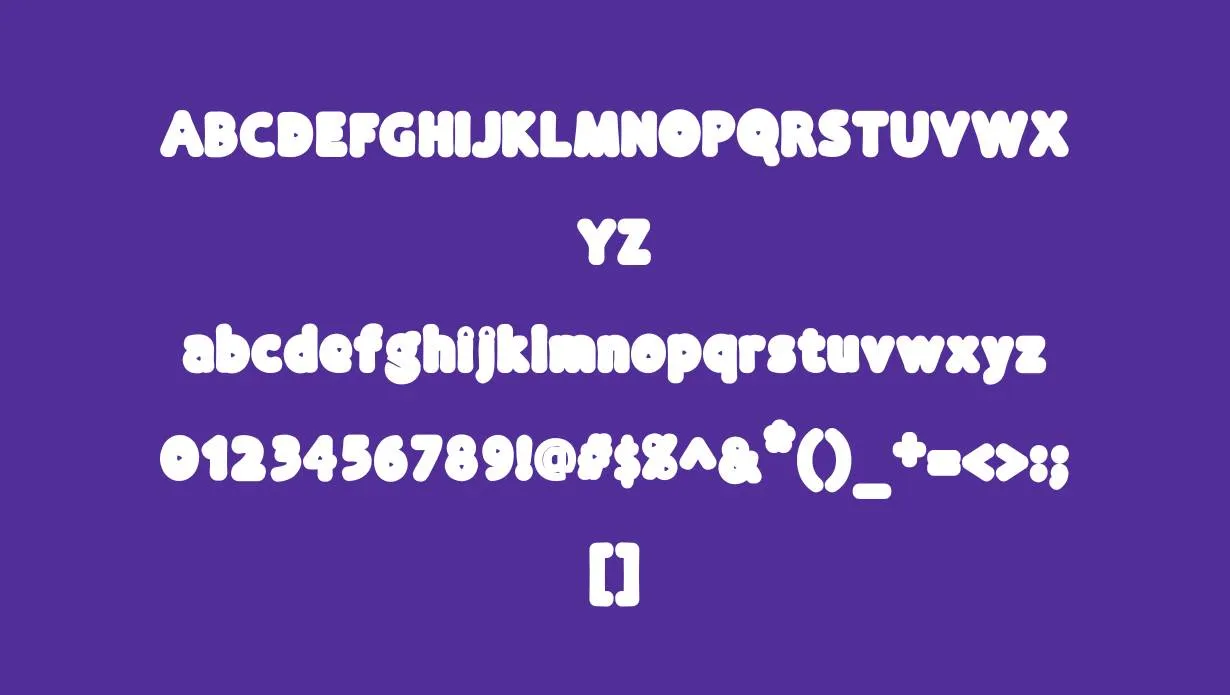 New Kids Font Family View