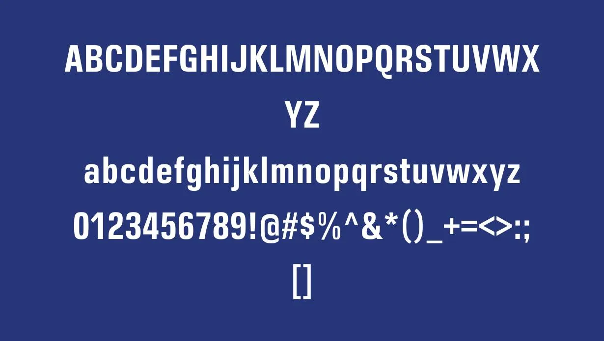Samsung Font Family View